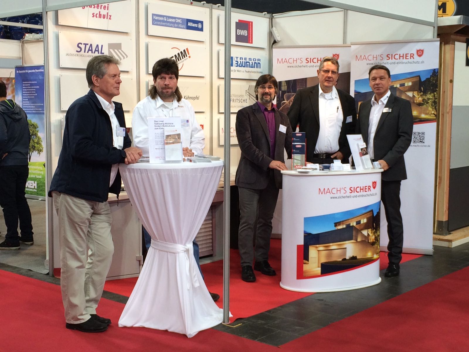 Mach's Sicher Messestand in Kiel