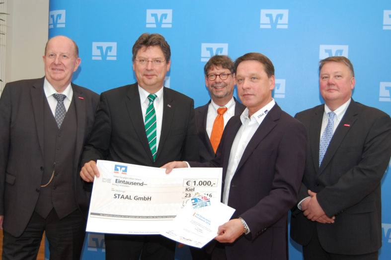 Staal Ausgezeichnet Mit Dem VR-Förderpreis Handwerk 2016