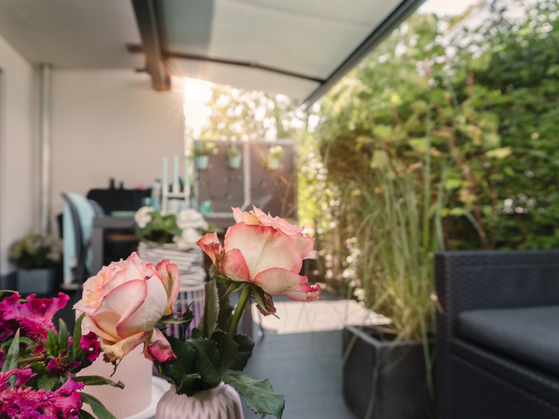 Terrasse und Balkon als Rückzugsort - Staal in Kiel