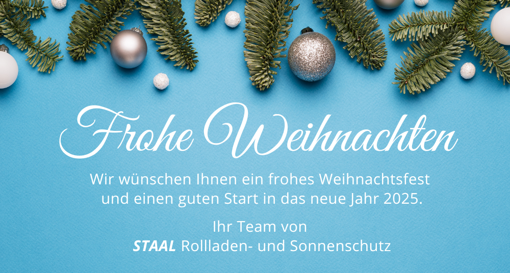 Wir wünschen frohe Weihnachten.
