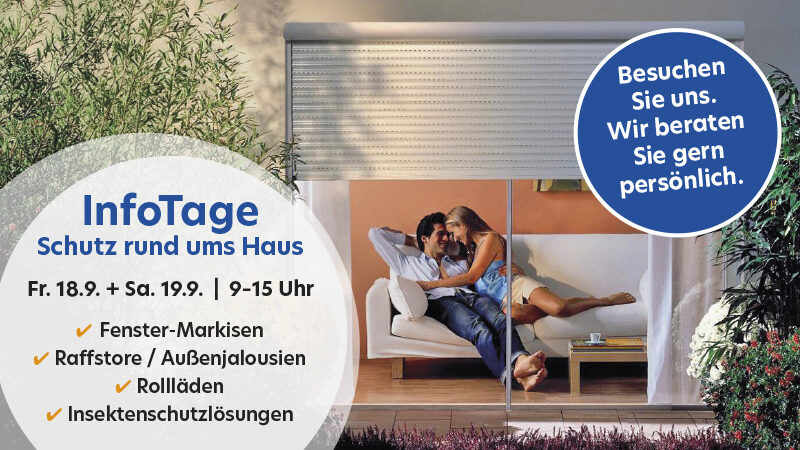 InfoTage bei STAAL am 18.09. und 19.09.2026