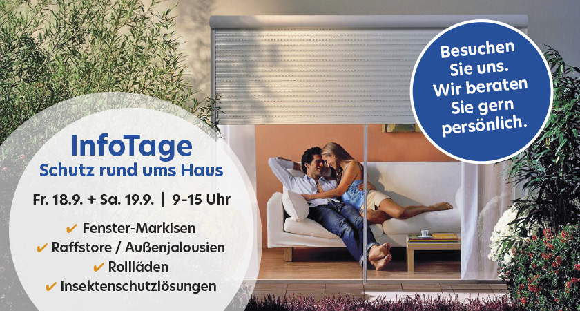 InfoTage bei STAAL am 18.09. und 19.09.2026